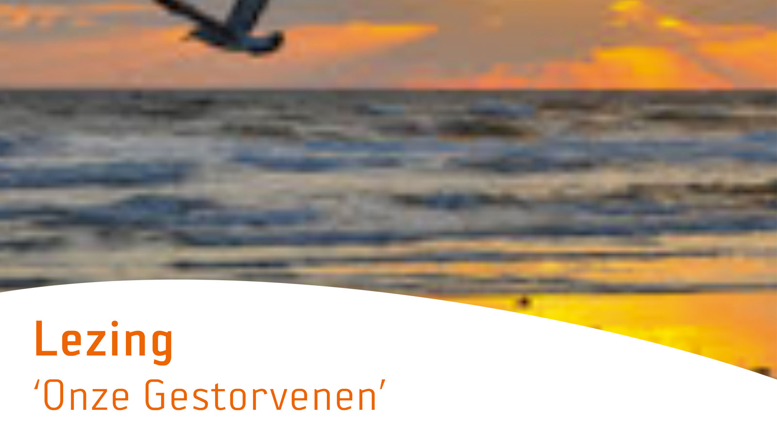 Lezing 'Onze Gestorvenen'