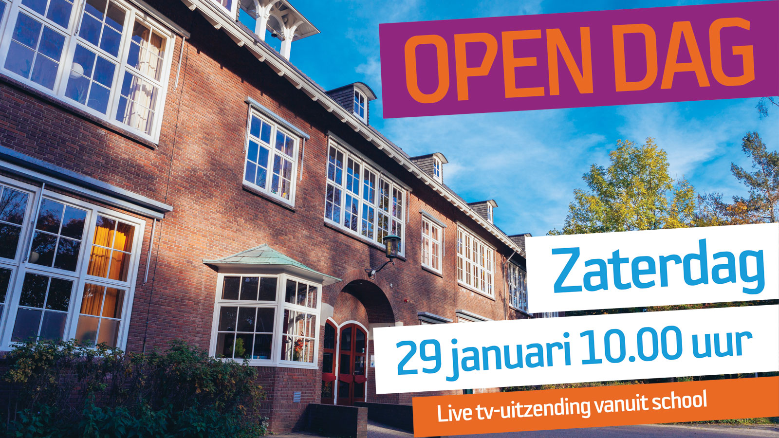 Open dag, open lesmiddag en open lesavond